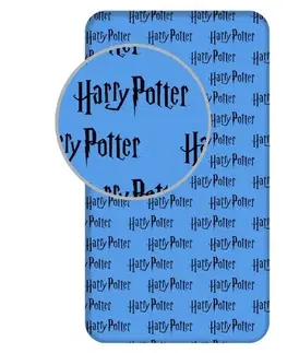 Prostěradla Jerry Fabrics Dětské bavlněné prostěradlo Harry Potter HP111, 90 x 200 cm