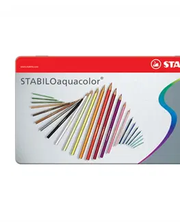 Hračky STABILO - Pastelky aquacolor metal box 36 ks