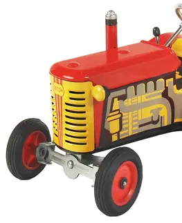 Hračky KOVAP - Traktor Zetor červený - plastové disky