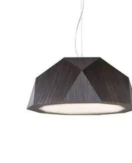 Závěsná světla Fabbian Fabbian Crio - LED závěsné svítidlo ze dřeva