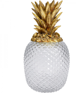 Dekorativní předměty KARE Design Dekorativní dóza Pineapple Visible