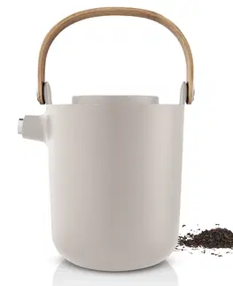 Termosky a termohrnky EVA SOLO Vakuový džbán na čaj nordic kitchen 1l pískový