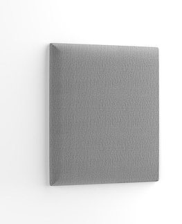 Postele Dekorační nástěnný panel MATEO 50x40 cm, světle šedá