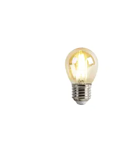 Zarovky E27 stmívatelná LED lampa P45 goldline 3,5W 330 lm 2100K
