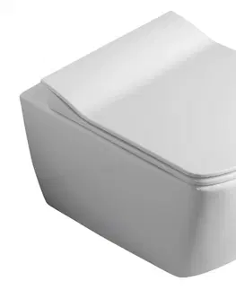 Záchody GLANC rimless WC závěsné Sapho GC321