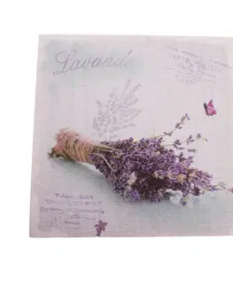 Obrazy Obraz na plátně Lavender letter, 28 x 28 cm