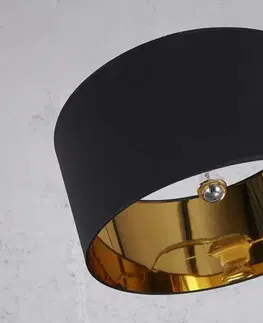Svítidla LuxD 17081 Stojanová lampa SNAKE černo zlatá závěsné svítidlo