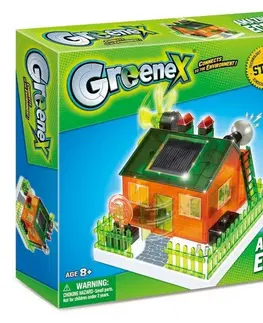 Hračky WIKY - Greenex Solární eko domeček stavebnice