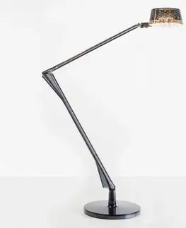 Stolní lampy kancelářské Kartell Kartell Aledin Dec LED stolní lampa, kouřově šedá