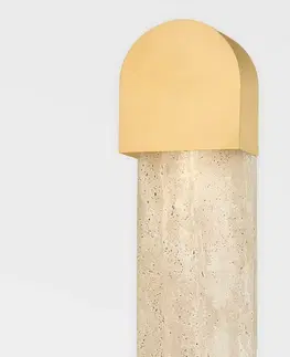 Designová nástěnná svítidla HUDSON VALLEY nástěnné svítidlo HOBART ocel staromosaz GU10 1x9W 1851-AGB-CE