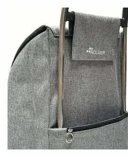 Nákupní tašky a košíky Rolser Nákupní taška na kolečkách Jolie Tweed RG2, šedá