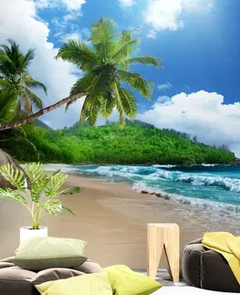 Tapety příroda Fototapeta nádherná pláž na ostrově Seychely