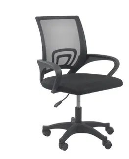 Kancelářské židle TP Living Otočná židle MORIS - černá