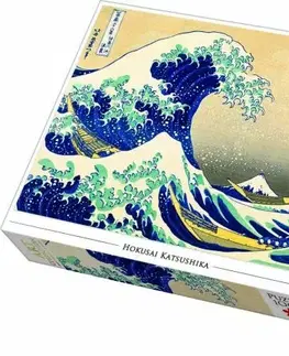 Hračky puzzle TREFL - Puzzle 1000 Art Collection - Velká vlna -Kanagawa