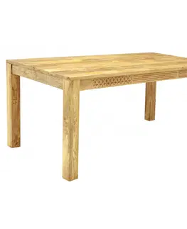 Jídelní stoly Jídelní stůl Manu 140x90 z mangového dřeva