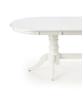 Jídelní stoly Rozkládací jídelní stůl KIOWA, bílá