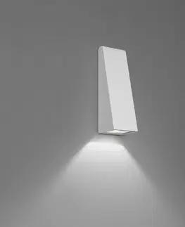 LED venkovní nástěnná svítidla Artemide Cuneo Mini nástěnné/stojací lampa šedá / bílá T082800