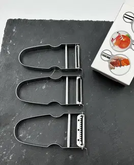 Kuchyňské nože  Set škrabek - na brambory, rajčata, julienne IVO - 21191