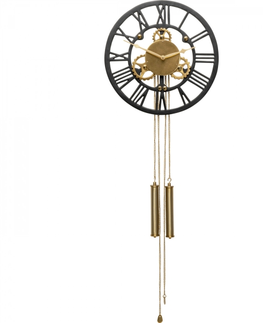 Nástěnné hodiny KARE Design Nástěnné hodiny Clockwork 126x46cm