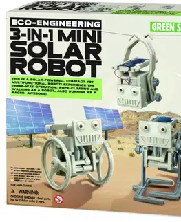 Hračky MAC TOYS - Solární Roboti 3V1