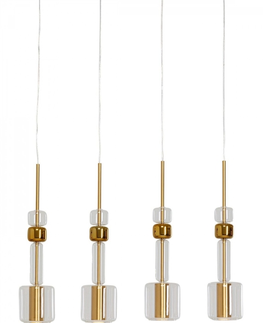Designové lustry KARE Design Lustr Candy Bar - zlatý, 103cm
