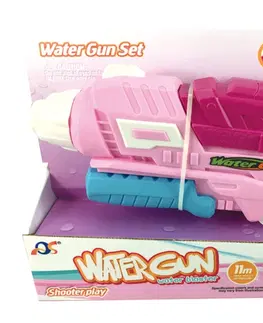 Hračky - zbraně MAC TOYS - Vodní pistole růžová 35cm