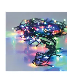 Vánoční řetězy a lamety DekorStyle Vánoční světelný LED řetěz Decor II 18 m vícebarevný