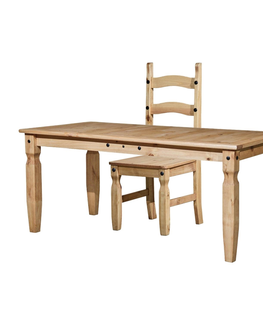 Jídelní stoly Jídelní stůl PIMBOW 178x92, masiv borovice, vosk