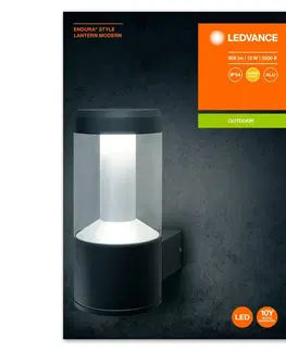 LED venkovní nástěnná svítidla OSRAM LEDVANCE ENDURA Style Lantern Modern 12W 4058075205017
