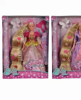 Hračky panenky SIMBA - Panenka Steffi Rapunzel