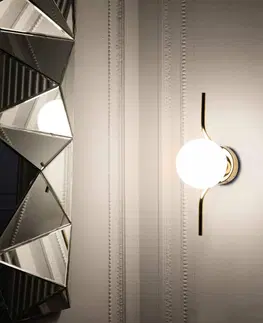 Nástěnná svítidla FARO BARCELONA LED nástěnné světlo Le Vita s opálovým sklem