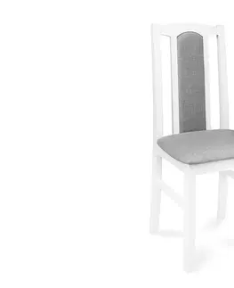 Kuchyňské a jídelní židle Židle CIBUS bílo šedá