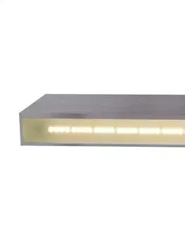 LED nástěnná svítidla Light Impressions Deko-Light nástěnné přisazené svítidlo Arne 220-240V AC/50-60Hz 4,50 W 3000 K 360 lm 300 stříbrná 341779
