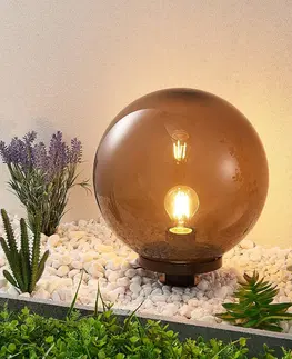 Venkovní dekorativní svítidla Lindby Lindby Samini dekorační světelná koule, Ø 30 cm