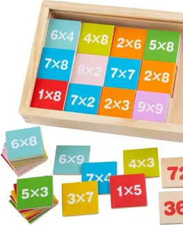 Živé a vzdělávací sady Bigjigs Toys Počítání v krabičce DUODE vícebarevné