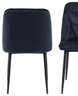 Židle Actona Jídelní židle Brooke modrá