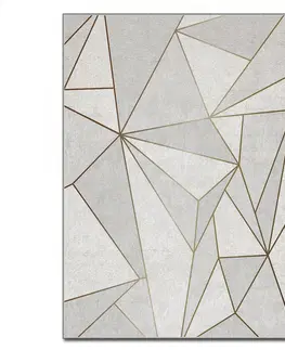 Koberce a koberečky Conceptum Hypnose Koberec Glan 160x230 cm šedý