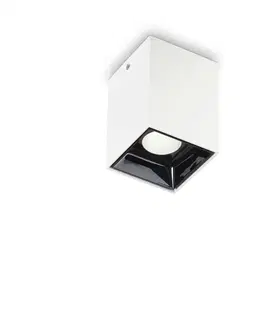 LED bodová svítidla LED Stropní svítidlo Ideal Lux Nitro Square Bianco 206035 hranaté bílé 10W 900lm