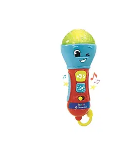 Dřevěné hračky Clementoni Baby mikrofon, 20 cm