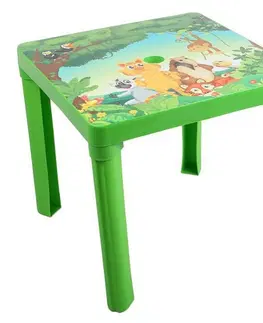 Hračky na zahradu Star Plus Dětský zahradní stůl, zelená