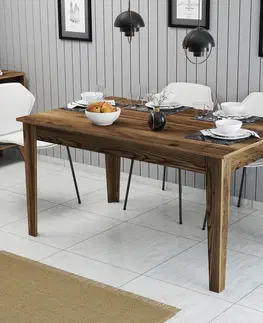 Kuchyňské a jídelní stoly Jídelní stůl MILAN ořech