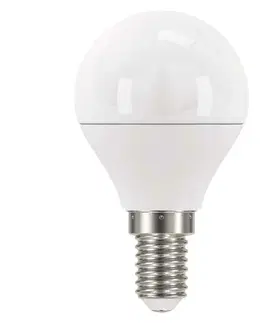 LED žárovky EMOS LED žárovka Classic Mini Globe 6W E14 studená bílá 1525731101