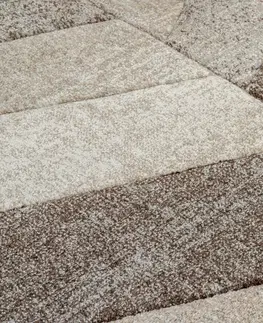 Koberce a koberečky Dywany Lusczow Kusový koberec FEEL Fish béžový, velikost 80x150