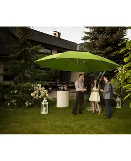 Zahradní slunečníky a doplňky Závěsný slunečník ø 420 cm Zelená