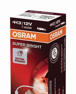 Autožárovky OSRAM H3 12V 100W - SUPER BRIGHT PREMIUM OFF ROAD 64153SB