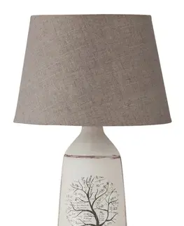 Lampy na noční stolek Rabalux stolní lampa Dora E27 1x MAX 40W bílá 4374