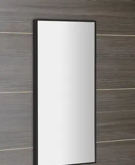 Koupelnová zrcadla SAPHO AROWANA zrcadlo v rámu 350x900, černá mat AWB3590