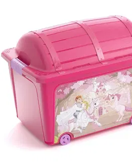 Úložné boxy Úložný box Kis W Box Toy Style Princess 50 l