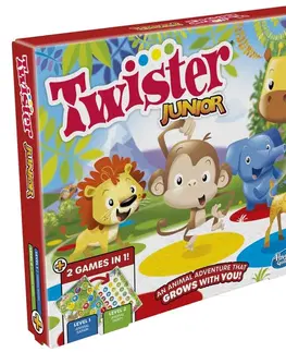 Hračky společenské hry HASBRO - Twister junior cz sk verze