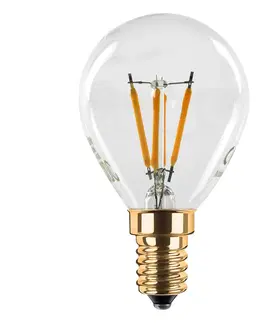Stmívatelné LED žárovky Segula SEGULA LED žárovka-kapka 24V E14 3W filament 922
